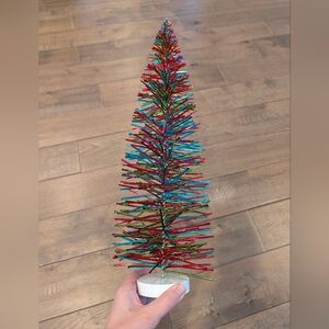 Retro Color Christmas Tree Decor